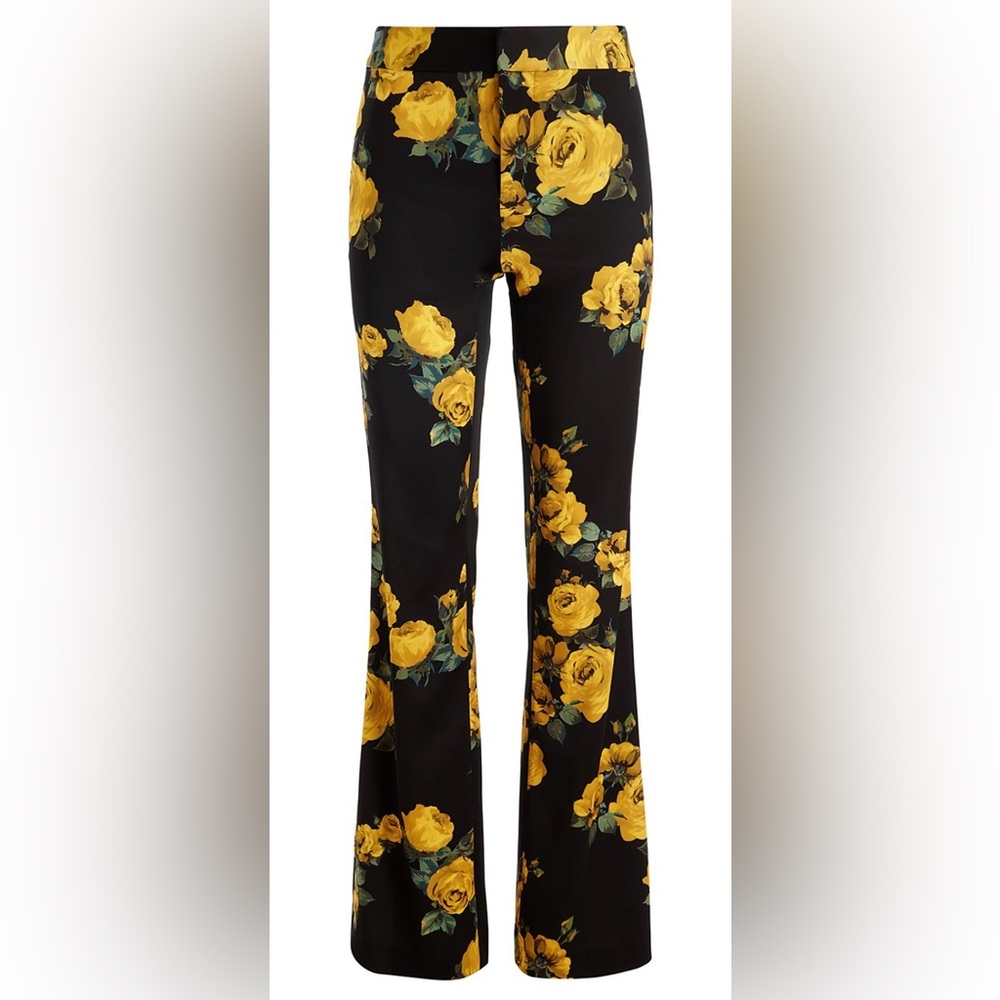 Alice + Olivia Livi Printed Floral Pants - Picture 6 of 8